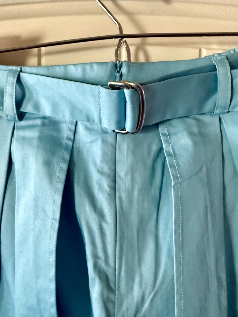The Drop Women's Sky Blue Hybrid Skirt with Shorts - Picture 5 of 12